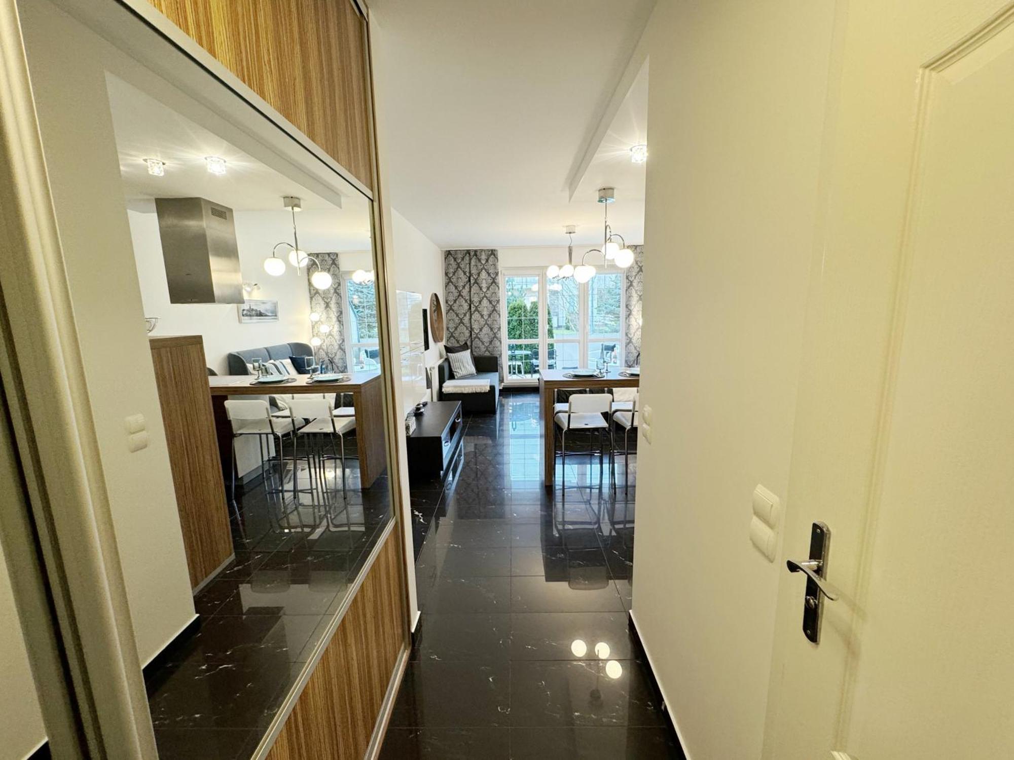 Baltic Apartament Studio Z Ogrodkiem Grzybowo Kolobrzeg ภายนอก รูปภาพ